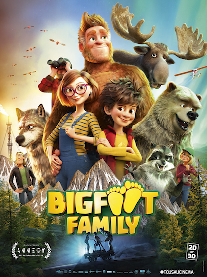 Movie poster: Bigfoot Family, recorded at Dada Studios