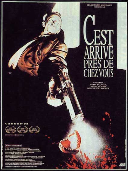 Movie poster: Cest arrive pres de chez vous, recorded at Dada Studios