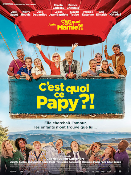 Movie poster: Cest quoi ce Papy, recorded at Dada Studios