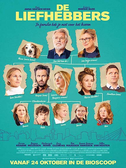 Movie poster: De Liefhebbers, recorded at Dada Studios