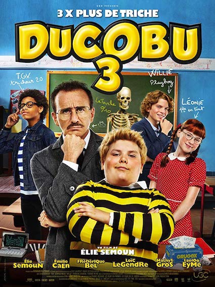 Movie poster: Ducobu 3, recorded at Dada Studios