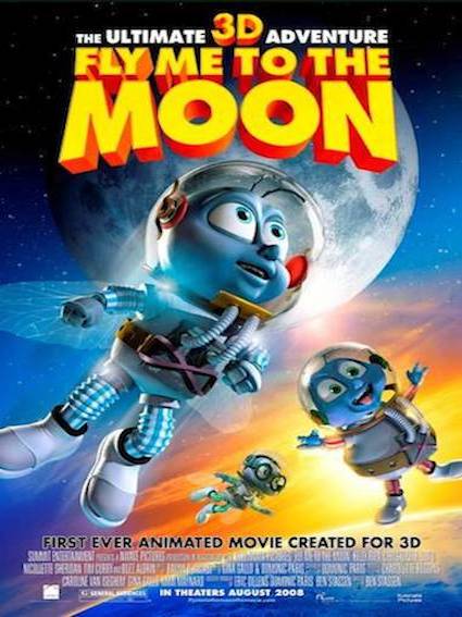 Movie poster: Fly Me to the Moon, recorded at Dada Studios