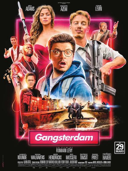 Movie poster: Gangsterdam, recorded at Dada Studios