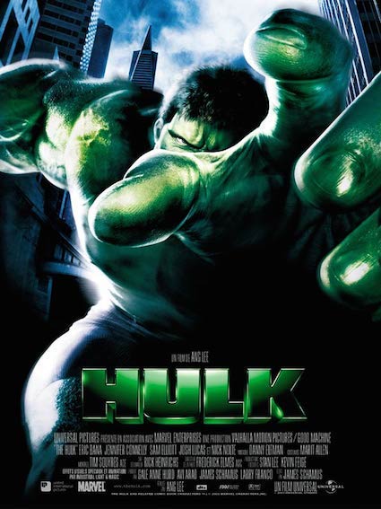 Movie poster: Hulk, recorded at Dada Studios