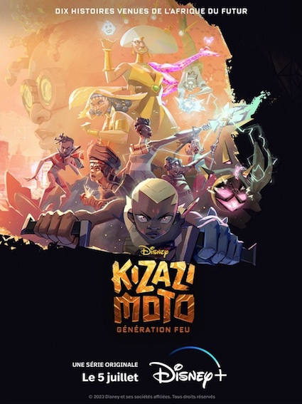 Movie poster: Kizazi Moto Generation Fire, recorded at Dada Studios