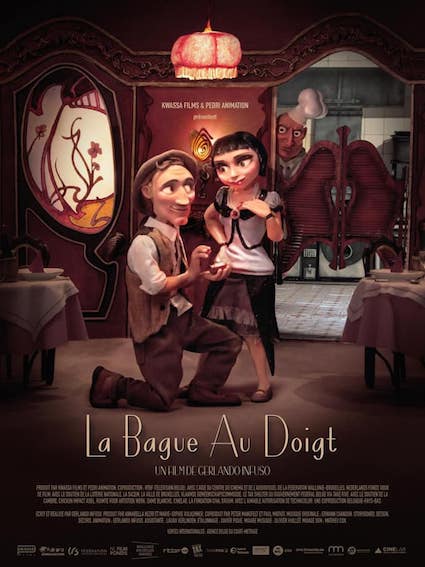 Movie poster: La Bague Au Doigt, recorded at Dada Studios