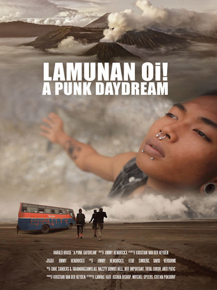 Movie poster: Lamunan Oi _A punk Daydream_, recorded at Dada Studios