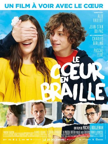 Movie poster: Le coeur en Braille, recorded at Dada Studios