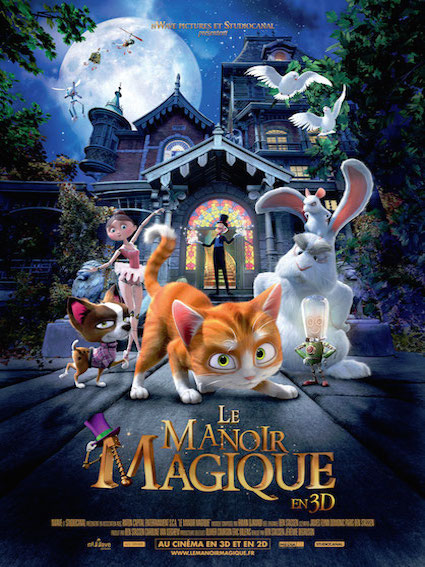Movie poster: Le manoir magique, recorded at Dada Studios