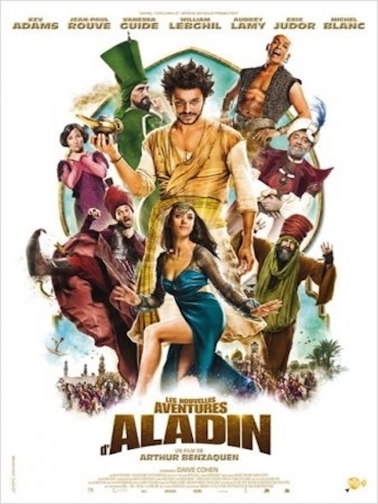 Movie poster: Les nouvelles aventures dAladin, recorded at Dada Studios