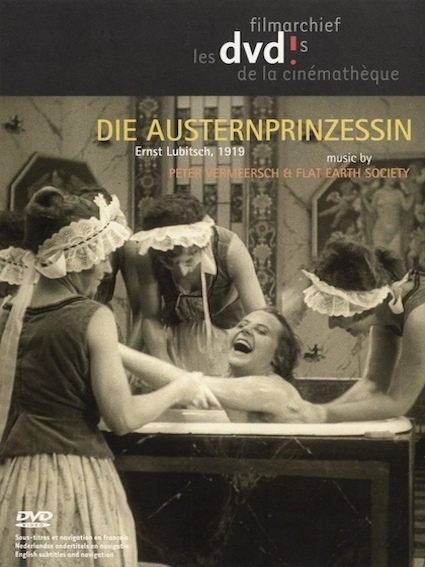 Movie poster: Peter Vermeersch Flat Earth Society ‎– Die Austernprinzessin, recorded at Dada Studios