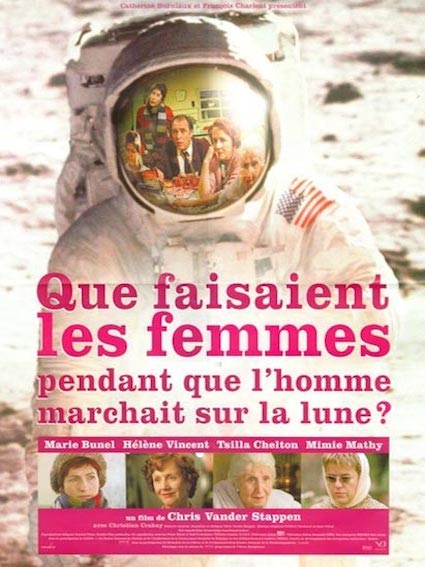 Movie poster: Que faisaient les femmes pendant que lhomme marchait sur la lune_, recorded at Dada Studios