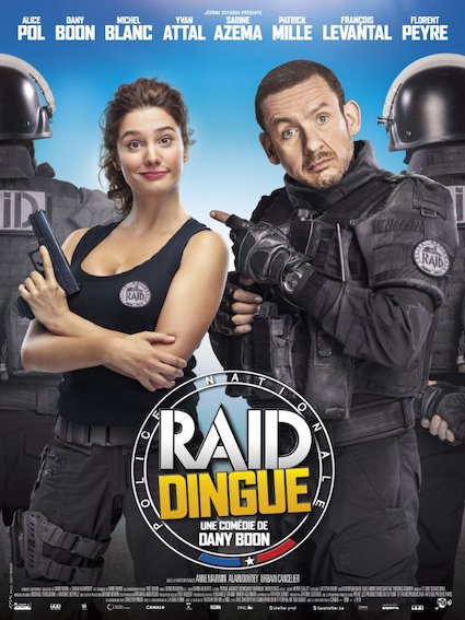 Movie poster: Raid Dingue, recorded at Dada Studios