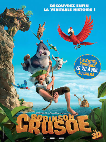 Movie poster: Robinson Crusoe, recorded at Dada Studios