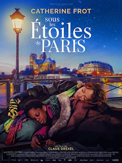 Movie poster: Sous les etoiles de Paris, recorded at Dada Studios
