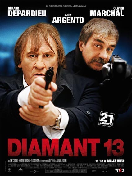 Movie poster: diamant 13 2, recorded at Dada Studios