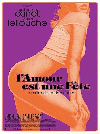 Movie poster: lamour est une fete, recorded at Dada Studios
