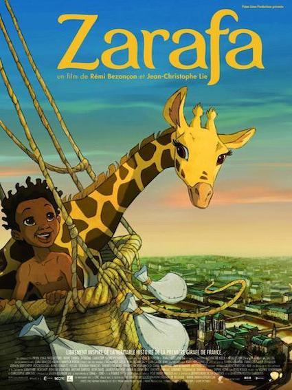 Movie poster: zarafa, recorded at Dada Studios