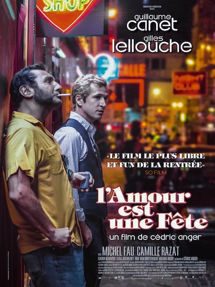 Movie poster: Lamour est une fete, recorded at Dada Studios